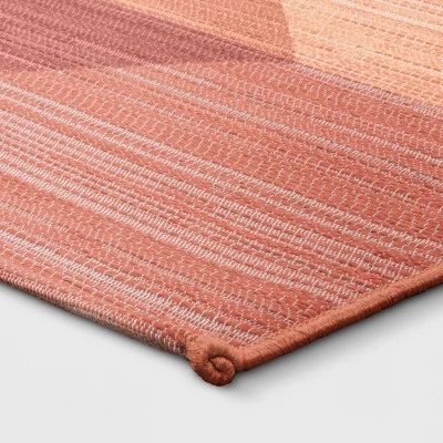 7'x10' Scandi Asymmetrical Rectangular Woven Outdoor Area Rug Bright Peach - Opalhouse™ 7'x10' Scandi Asymmetrical Rectangular Woven Outdoor Area Rug Bright Peach - Opalhouse™ -Limango Store GUEST 0e1e992c 65d8 428e 8ce8 91f640f732d3