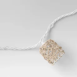 10ct Incandescent Mini Lights With Wrapped Rattan Hoods Brown - Opalhouse™ -Limango Store GUEST 1611eebf 7bfb 46d6 95fc 5806cce0b33e