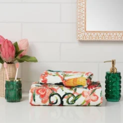 New Arrival 8 Floral Bird Bath Towel - Opalhouse