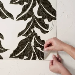 Botanical Leaf Peel And Stick Wallpaper Black/White - Opalhouse™ Designed With Jungalow™ 2 Botanical Leaf Peel And Stick Wallpaper Black/White - Opalhouse™ Designed With Jungalow™ -Limango Store GUEST 3095b8ff 6f52 48aa 8a4a 02a4870ccbf4