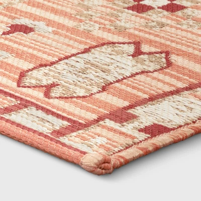 7'x10' Tapestry Rectangular Woven Outdoor Area Rug Red/Pink - Opalhouse™ 7'x10' Tapestry Rectangular Woven Outdoor Area Rug Red/Pink - Opalhouse™ -Limango Store GUEST 31057f82 e197 406a bdd0 f839d1cf693f 1