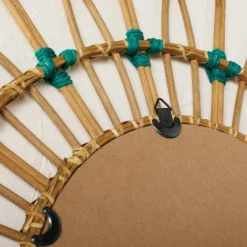 30" Dia Rattan Mirror With Cotton Cord - Opalhouse™ Designed With Jungalow™ -Limango Store GUEST 609e683e 9806 4ac4 8a85 94ad2e7f6e22