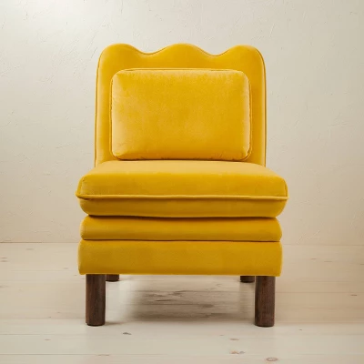 Bencia Slipper Chair Mustard - Opalhouse™ designed with Jungalow™ Bencia Slipper Chair Mustard - Opalhouse™ Designed With Jungalow™ -Limango Store GUEST 62f47060 63ec 43b5 9204 850bc14632a5