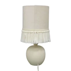 Small Table Lamp With Fringe Shade Off-White (Includes LED Light Bulb) - Opalhouse™ Designed With Jungalow™ -Limango Store GUEST 6a5a28fb 40e2 4ccf aad5 699d151bc234