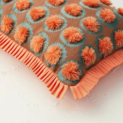 Oblong Jungalow Fringe Pom Decorative Throw Pillow Orange Coral - Opalhouse™ designed with Jungalow™ Oblong Jungalow Fringe Pom Decorative Throw Pillow Orange Coral - Opalhouse™ Designed With Jungalow™ -Limango Store GUEST 71ccb446 82a3 4c9c bc34 244411ddc726