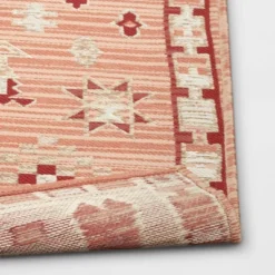 7'x10' Tapestry Rectangular Woven Outdoor Area Rug Red/Pink - Opalhouse™ 2 7'x10' Tapestry Rectangular Woven Outdoor Area Rug Red/Pink - Opalhouse™ -Limango Store GUEST 77b641b6 dcd1 40f9 b161 7be739e1e714 1