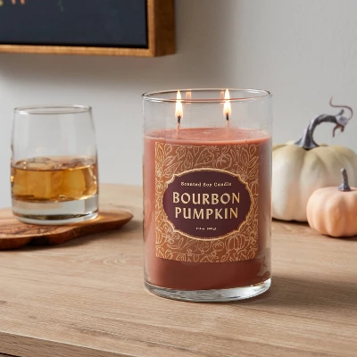 21.5oz Lidded Glass Jar 2-Wick Bourbon Pumpkin Candle - Opalhouse™ 21.5oz Lidded Glass Jar 2-Wick Bourbon Pumpkin Candle - Opalhouse™ -Limango Store GUEST 7a906019 55e8 45c8 a1c2 e15869ca9350