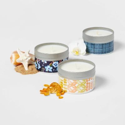 12.15oz Tin Gift Set Silver with Embossed Lid Blue Candle - Opalhouse™ 12.15oz Tin Gift Set Silver With Embossed Lid Blue Candle - Opalhouse™ -Limango Store GUEST 80e32b4d ba84 43c6 8e53 acc99c7dadc4