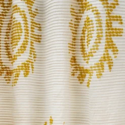 1pc 50"x84" Light Filtering Jacquard Curtain Panel Gold - Opalhouse™ Designed With Jungalow™ -Limango Store GUEST 914fca59 4940 4a38 977a d369d522b944