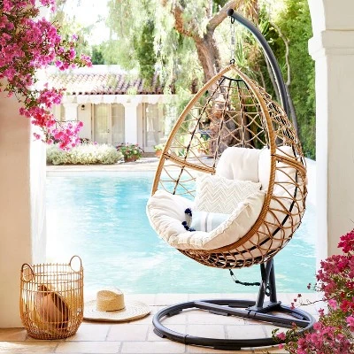 Britanna Patio Hanging Egg Chair - Natural - Opalhouse™ Britanna Patio Hanging Egg Chair - Natural - Opalhouse™ -Limango Store GUEST 981465c4 6d26 4dc3 9e19 6d7dbd5d47aa