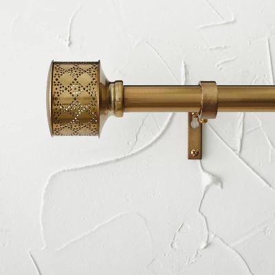 Pierced Drum Curtain Rod Brass - Opalhouse™ designed with Jungalow™ Pierced Drum Curtain Rod Brass - Opalhouse™ Designed With Jungalow™ -Limango Store GUEST 99799094 1591 4a14 8c22 897f62e39ab5