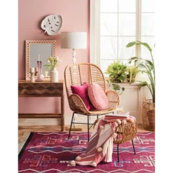 Lily Rattan Armchair With Metal Legs - Assembly Required - Opalhouse™ -Limango Store GUEST a6603c6a fe9a 4b41 a3f9 40ad3c0aa77c