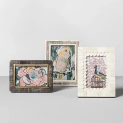 5" X 7" Scratched Bone Photo Frame Light Brown - Opalhouse™ -Limango Store GUEST d208eaa2 2cc2 41d8 828d 4840fa5472f7