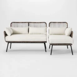 Latigo Patio Sectional Gray/Brown/Linen - Opalhouse™ -Limango Store GUEST d4b1765d 3cc1 40d8 be28 d2caf30cb830