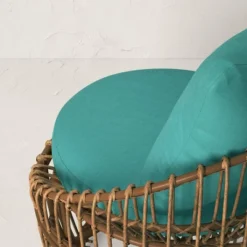 Topanga Club Chair With Ottoman - Blue/Brown - Opalhouse™ Designed With Jungalow™ 4 Topanga Club Chair With Ottoman - Blue/Brown - Opalhouse™ Designed With Jungalow™ -Limango Store GUEST d55e6c02 0566 4024 be4f e642208a3e0f