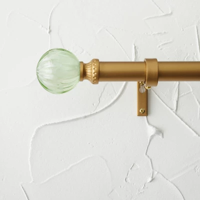 Faux Jade Ball Curtain Rod Brass - Opalhouse™ designed with Jungalow™ Faux Jade Ball Curtain Rod Brass - Opalhouse™ Designed With Jungalow™ -Limango Store GUEST d7507ef0 fa5a 4b13 920f 0c72746f2e61