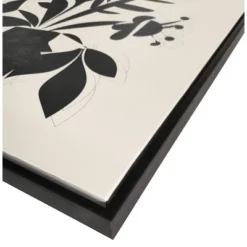 (Set Of 3) 24" X 30" Reductive Floral Framed Wall Canvas - Opalhouse™ Designed With Jungalow™ -Limango Store GUEST e712ed3a be22 4ca1 98b1 5c88ae79b02f