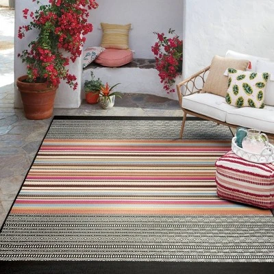 7' x 10' Outdoor Rug Multi Stripe Global Pink - Opalhouse™ 7' X 10' Outdoor Rug Multi Stripe Global Pink - Opalhouse™ -Limango Store GUEST f08e9c0e e904 452b ae49 a2fe1880ad63